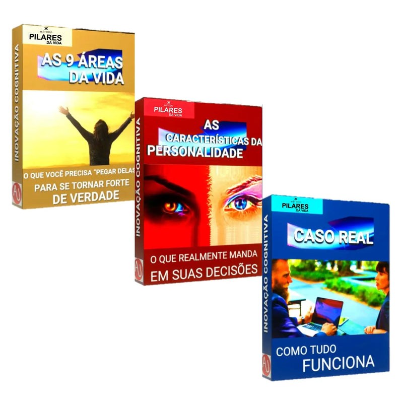 3 Video - aulas + Vivências do Método Pilares da Vida | Fortaleça suas decisões na Vida através da sua Personalidade - The Miner Shop