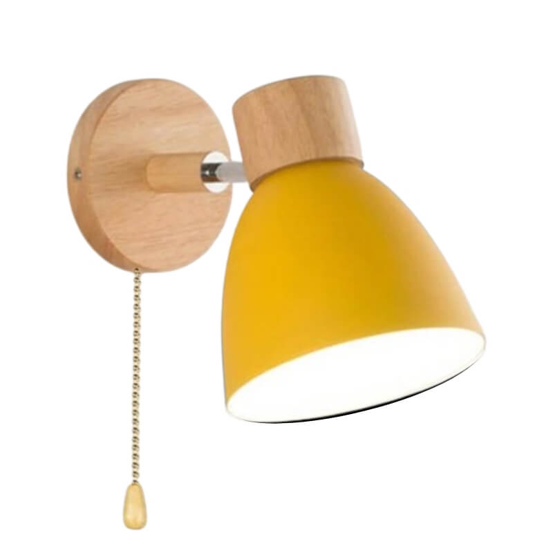 Arandela de Parede de Madeira estilo Nórdico Lumi Plus - Iluminação e Estilo em Harmonia - The Miner Shop