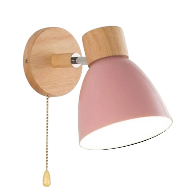 Arandela de Parede de Madeira estilo Nórdico Lumi Plus - Iluminação e Estilo em Harmonia - The Miner Shop