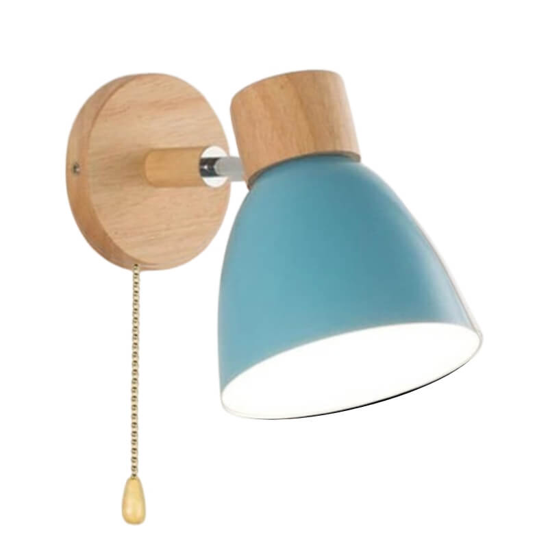 Arandela de Parede de Madeira estilo Nórdico Lumi Plus - Iluminação e Estilo em Harmonia - The Miner Shop