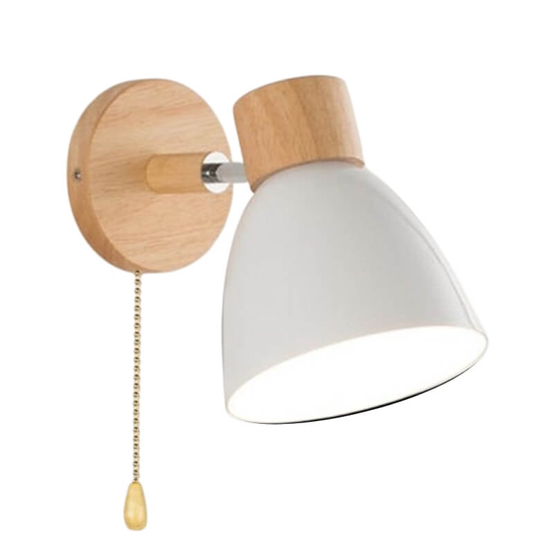 Arandela de Parede de Madeira estilo Nórdico Lumi Plus - Iluminação e Estilo em Harmonia - The Miner Shop