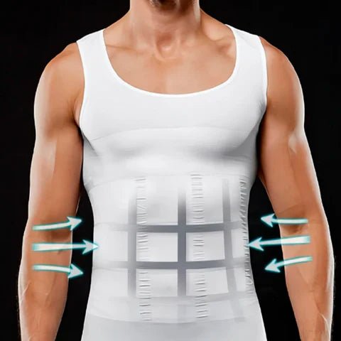 Camisa Masculina de Compressão Ultrafina Fit Shape Pro® - Modela sem Apertar - The Miner Shop