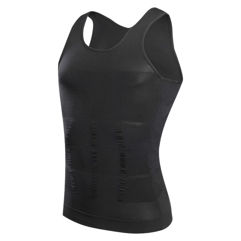 Camisa Masculina de Compressão Ultrafina Fit Shape Pro® - Modela sem Apertar - The Miner Shop