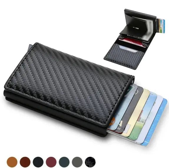 Carteira RFID 2.0 Antifurto Porta Cartões Slim Cash | Segurança e Estilo - The Miner Shop