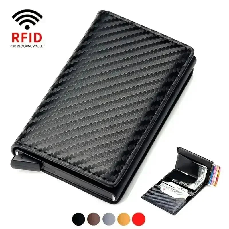 Carteira RFID 2.0 Antifurto Porta Cartões Slim Cash | Segurança e Estilo - The Miner Shop