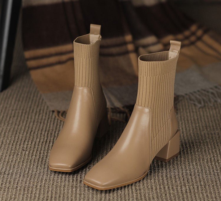 Dallas Bota Feminina Texana Western Cano Curto com Malha | Estilo Texano, Conforto Urbano - The Miner Shop