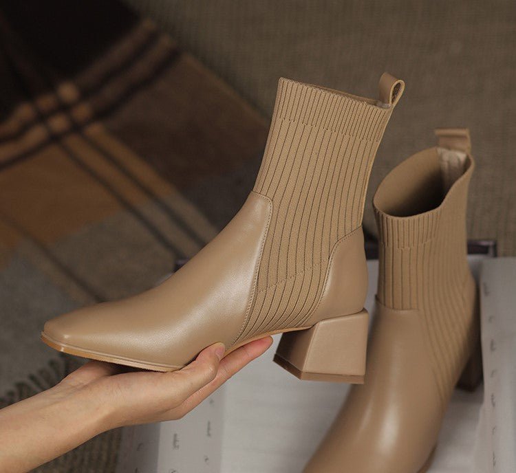 Dallas Bota Feminina Texana Western Cano Curto com Malha | Estilo Texano, Conforto Urbano - The Miner Shop