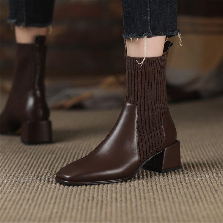 Dallas Bota Feminina Texana Western Cano Curto com Malha | Estilo Texano, Conforto Urbano - The Miner Shop