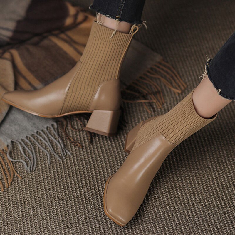 Dallas Bota Feminina Texana Western Cano Curto com Malha | Estilo Texano, Conforto Urbano - The Miner Shop