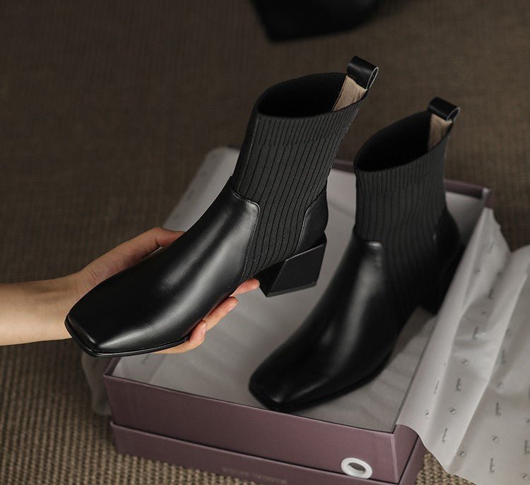 Dallas Bota Feminina Texana Western Cano Curto com Malha | Estilo Texano, Conforto Urbano - The Miner Shop