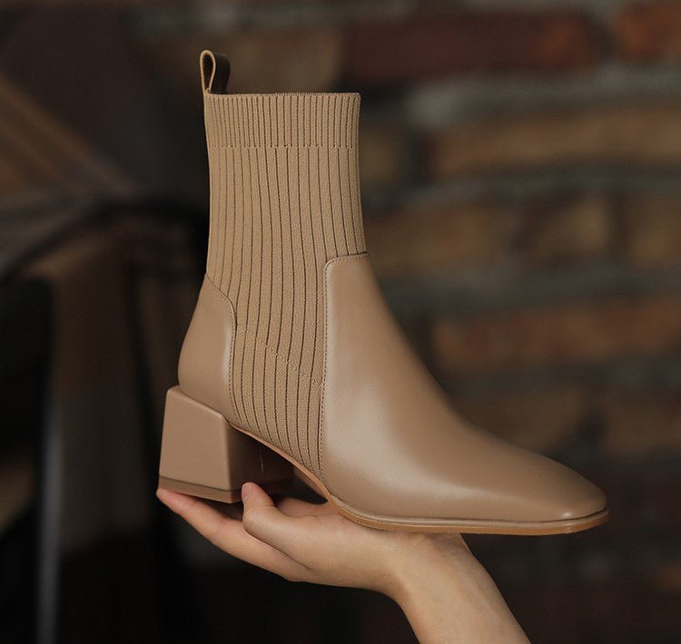 Dallas Bota Feminina Texana Western Cano Curto com Malha | Estilo Texano, Conforto Urbano - The Miner Shop