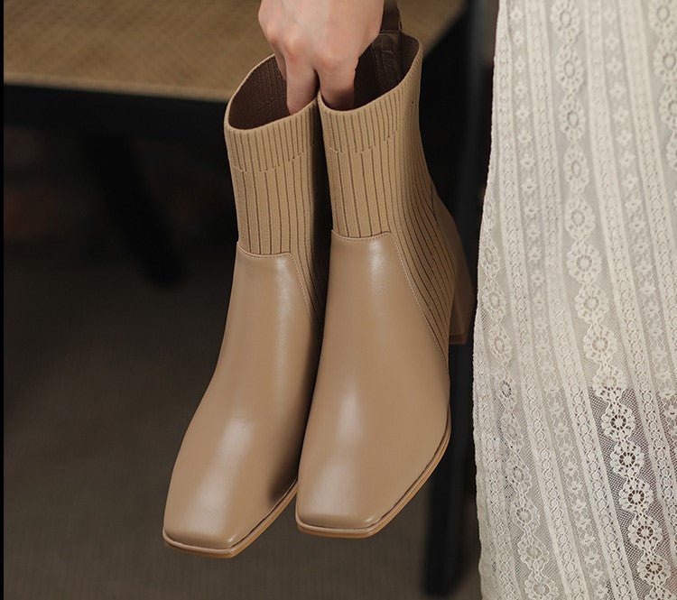 Dallas Bota Feminina Texana Western Cano Curto com Malha | Estilo Texano, Conforto Urbano - The Miner Shop