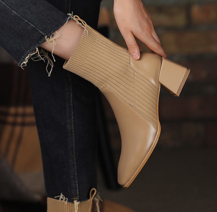Dallas Bota Feminina Texana Western Cano Curto com Malha | Estilo Texano, Conforto Urbano - The Miner Shop