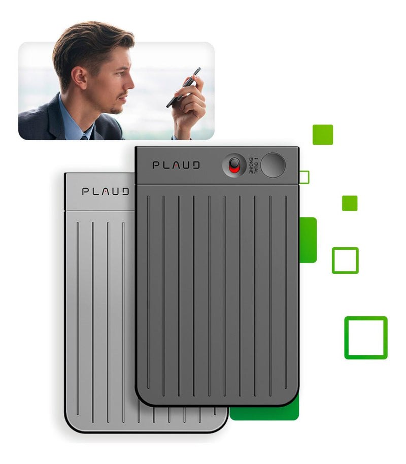 Gravador Inteligente Plaud Note com IA Chatgpt Tradutor 64 Gb + Capa Protetora | O Assistente de IA para seu Celular - The Miner Shop