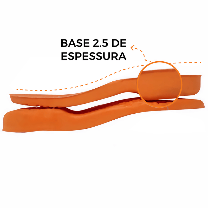 KIT 2 Pares de Palmilha Ortopédica de Gel P.U - FlexSport™ - The Miner Shop