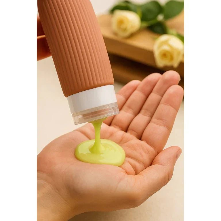 Kit 4 Frascos de Silicone Para Viagem - The Miner Shop