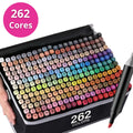 Kit de Caneta Marcadora de Cabeça Dupla e Marcadores Artísticos Touch Mark - Cores Vibrantes, Qualidade Profissional - The Miner Shop