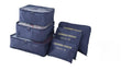 Kit Organizador de Malas para Viagens com 6 Peças - The Miner Shop
