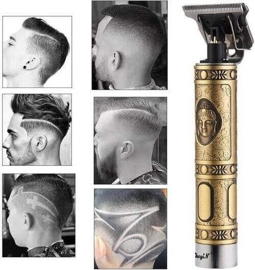 Maquina Profissional para Barba e Cabelo 3 em 1 Vintage T9 - O Estilo Barbearia em Suas Mãos - The Miner Shop