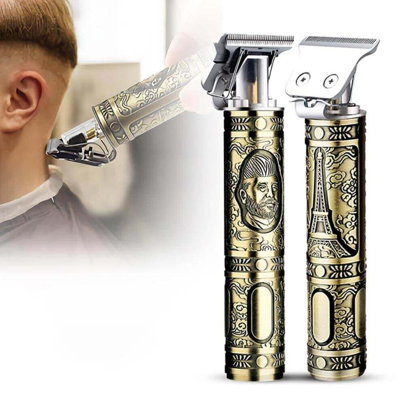 Maquina Profissional para Barba e Cabelo 3 em 1 Vintage T9 - O Estilo Barbearia em Suas Mãos - The Miner Shop