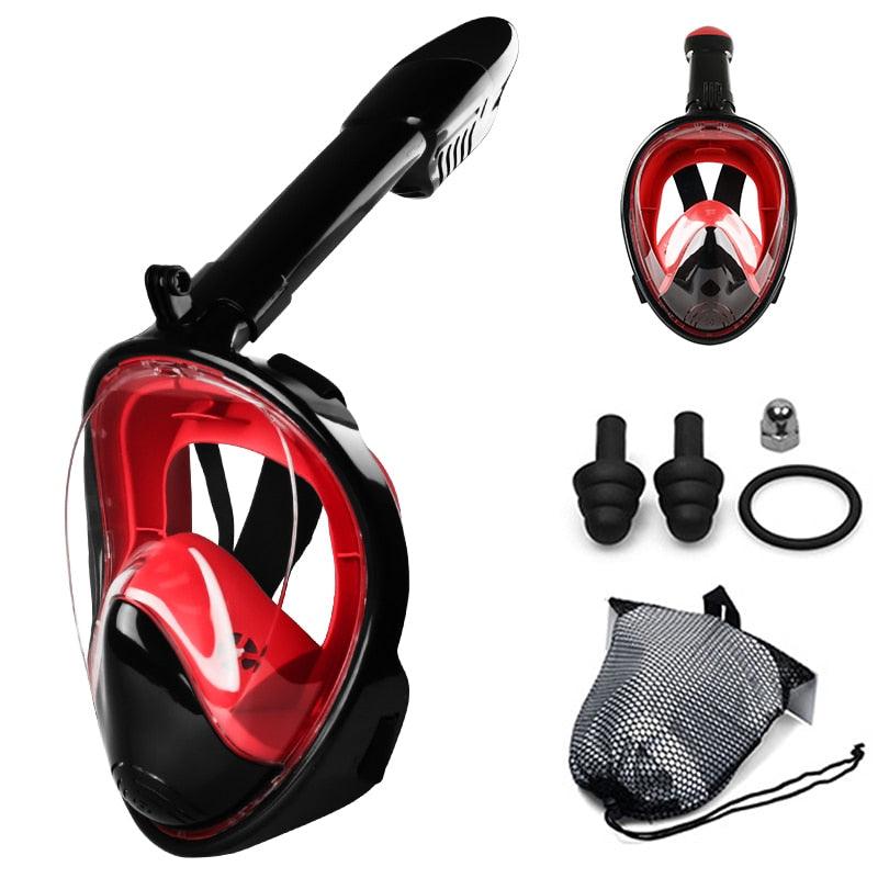 Máscara de Mergulho com Suporte para Câmera GoPro - The Miner Shop