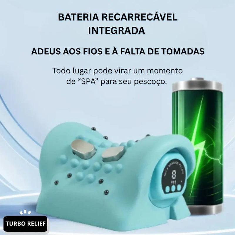 Massageador Cervical 4 em 1 Turbo Relief – Relaxe e Tenha Seu Bem - Estar de Volta - The Miner Shop