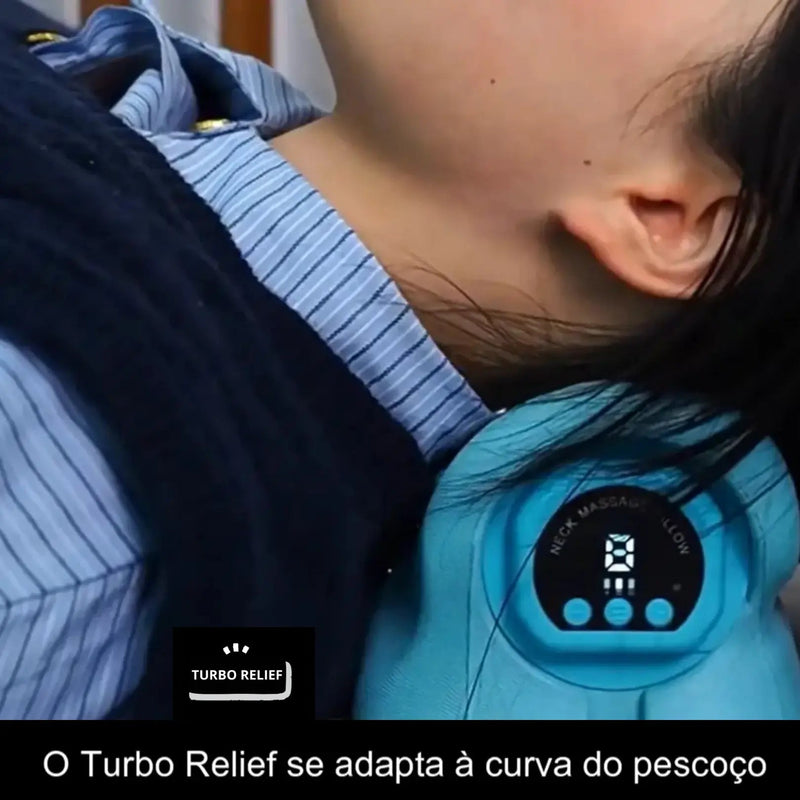 Massageador Cervical 4 em 1 Turbo Relief – Relaxe e Tenha Seu Bem - Estar de Volta - The Miner Shop