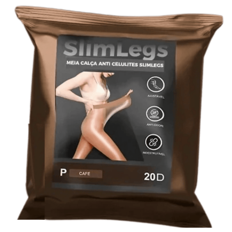 Meia calça a prova de rasgos e anticelulite SlimLegs | Meia - Calça Efeito Pele Ultra Resistente - The Miner Shop