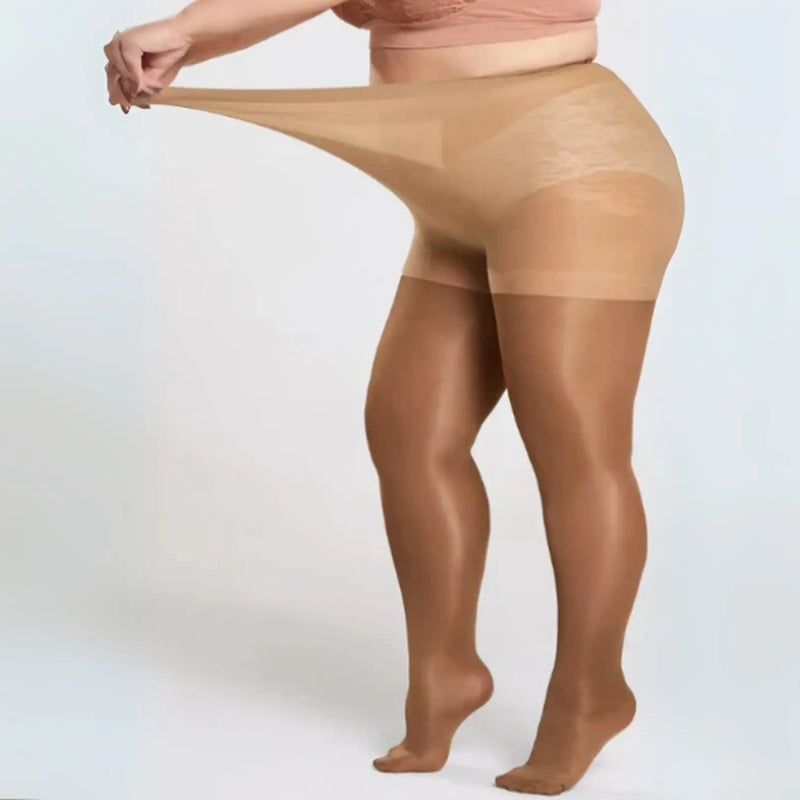 Meia calça a prova de rasgos e anticelulite SlimLegs | Meia - Calça Efeito Pele Ultra Resistente - The Miner Shop