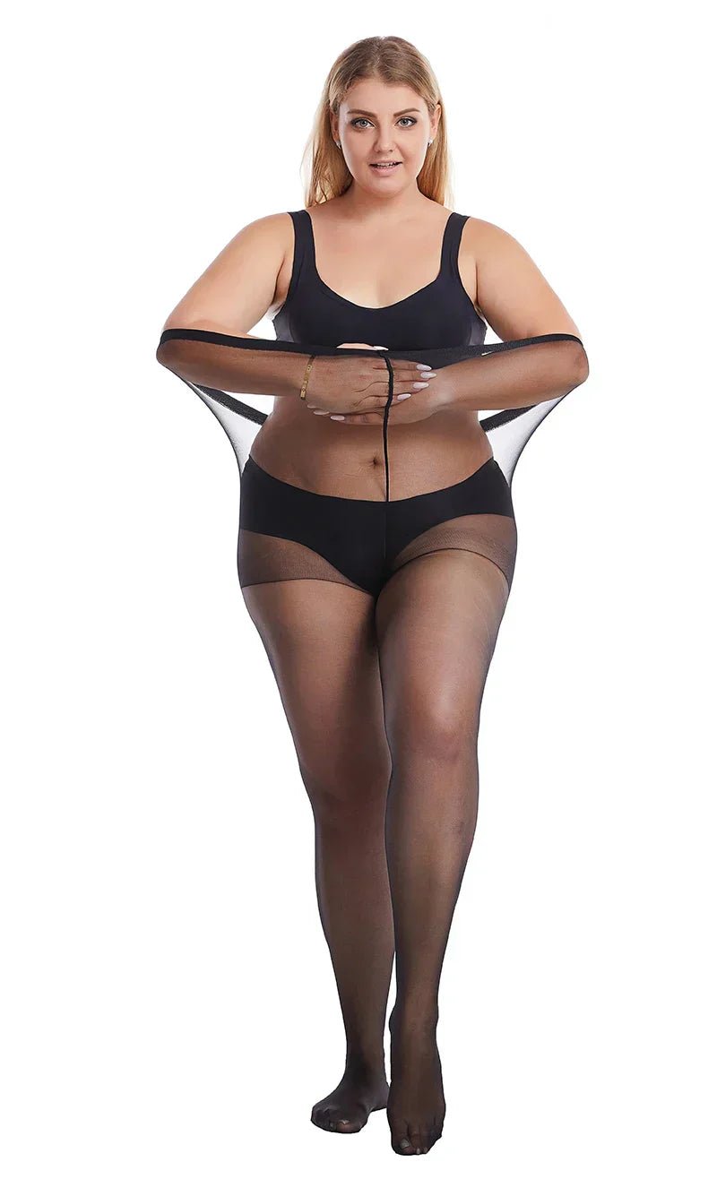 Meia calça a prova de rasgos e anticelulite SlimLegs | Meia - Calça Efeito Pele Ultra Resistente - The Miner Shop