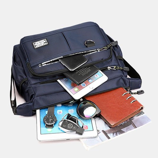 Mochila de Ombro Masculina à Prova d'Água Shield Pro - Proteção e Organização Urbana - The Miner Shop