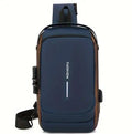 Mochila Transversal à Prova D´água e Antifurto Urban Pro | Segurança e Praticidade Urbana - The Miner Shop