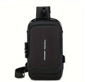 Mochila Transversal à Prova D´água e Antifurto Urban Pro | Segurança e Praticidade Urbana - The Miner Shop