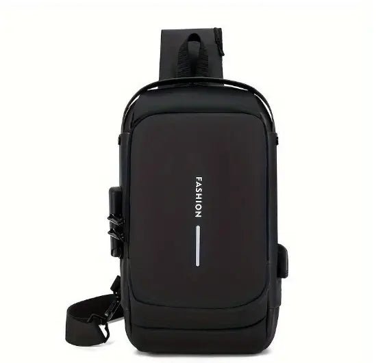 Mochila Transversal à Prova D´água e Antifurto Urban Pro | Segurança e Praticidade Urbana - The Miner Shop