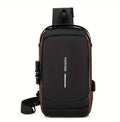 Mochila Transversal à Prova D´água e Antifurto Urban Pro | Segurança e Praticidade Urbana - The Miner Shop