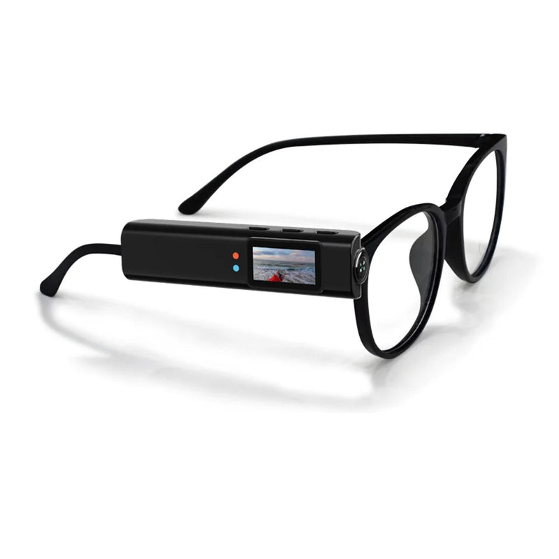 Óculos Inteligentes de Gravação de Vídeo Micro Câmera FPV View Pro - Grave o Mundo com Seus Olhos - The Miner Shop