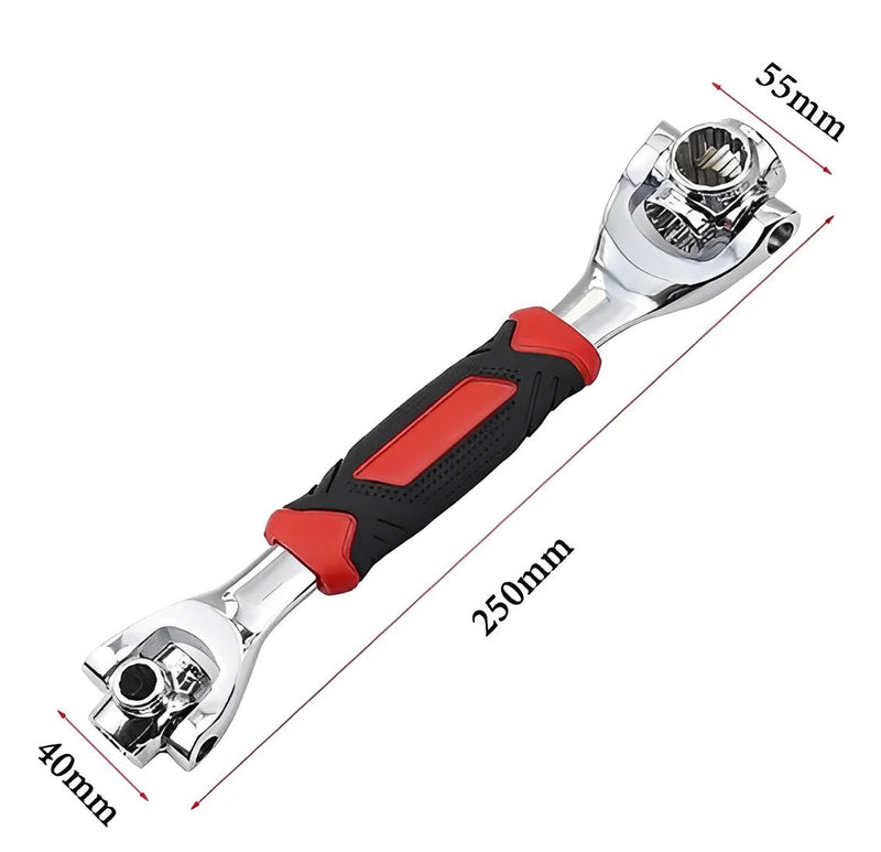 PowerTool Pro — Chave Universal 48 em 1 com Rotação 360°! - The Miner Shop