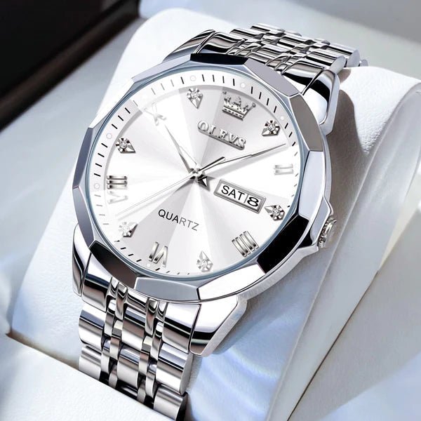 Relógio PREMIUM Luxury Olevs® - [FRETE GRÁTIS] - The Miner Shop