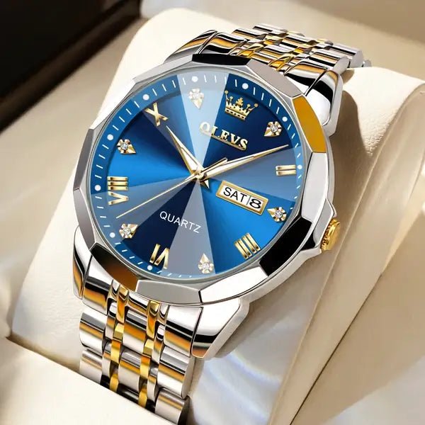 Relógio PREMIUM Luxury Olevs® - [FRETE GRÁTIS] - The Miner Shop