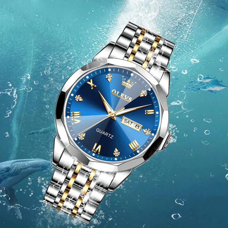 Relógio PREMIUM Luxury Olevs® - [FRETE GRÁTIS] - The Miner Shop