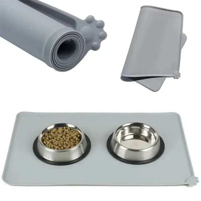 Tapete Antiderrapante Para Alimentação De Gato/Cachorro - The Miner Shop