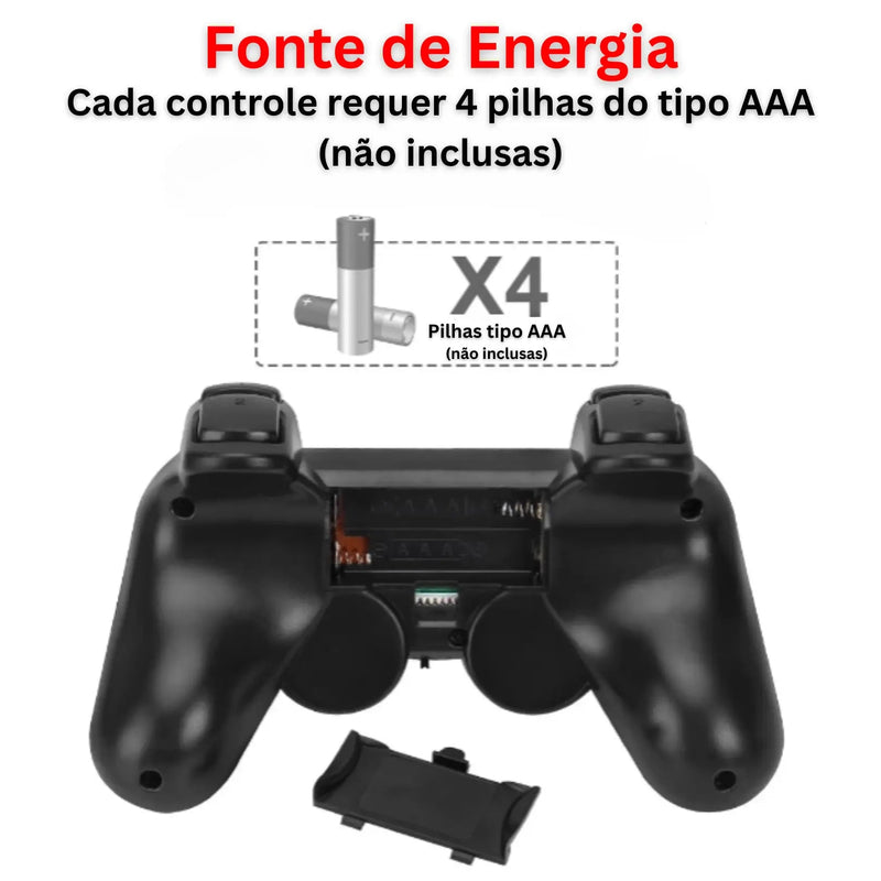 Video Game Stick Retrô X2 GD10 - Todos os Clássicos em um Só Lugar - The Miner Shop