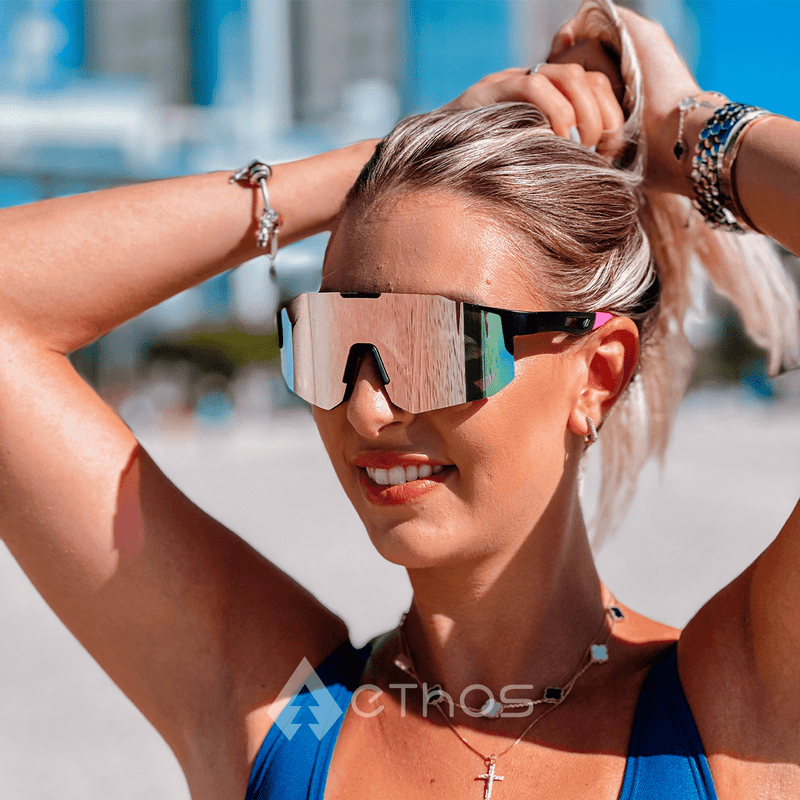 Windproof - Óculos de Sol para Corrida Ciclismo e Beach Tennis - The Miner Shop
