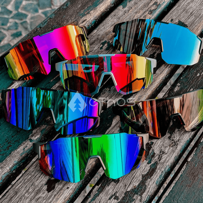 Windproof - Óculos de Sol para Corrida Ciclismo e Beach Tennis - The Miner Shop