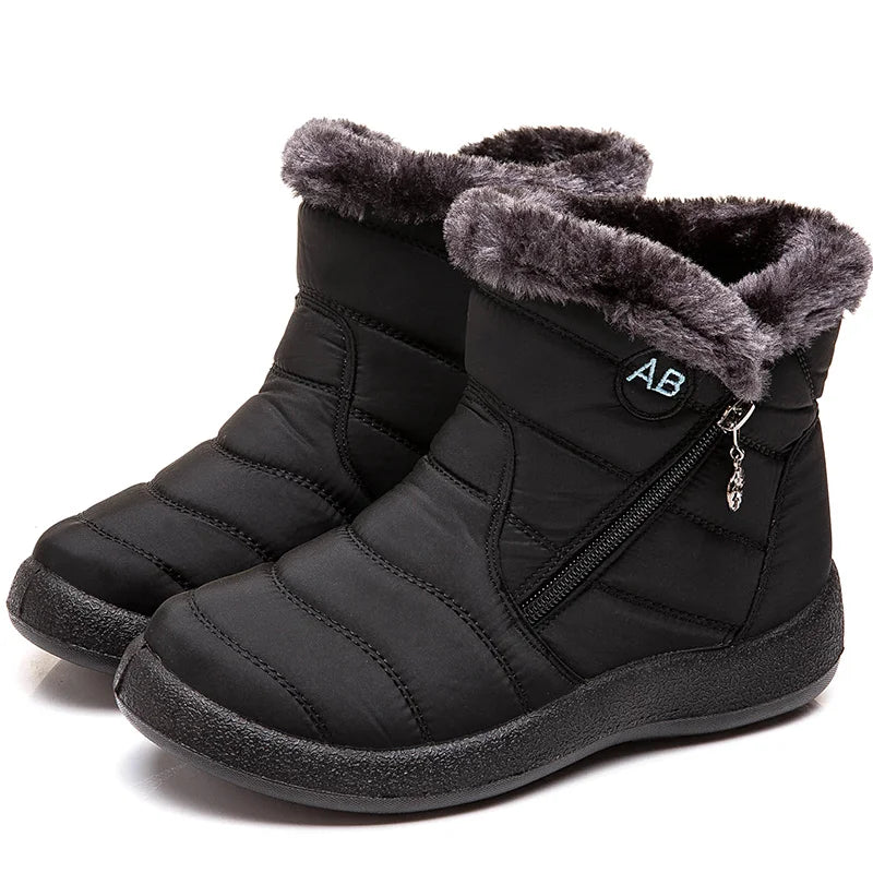 WinterFlex — Botas Femininas Impermeáveis para Inverno Quente e Confortável! - The Miner Shop